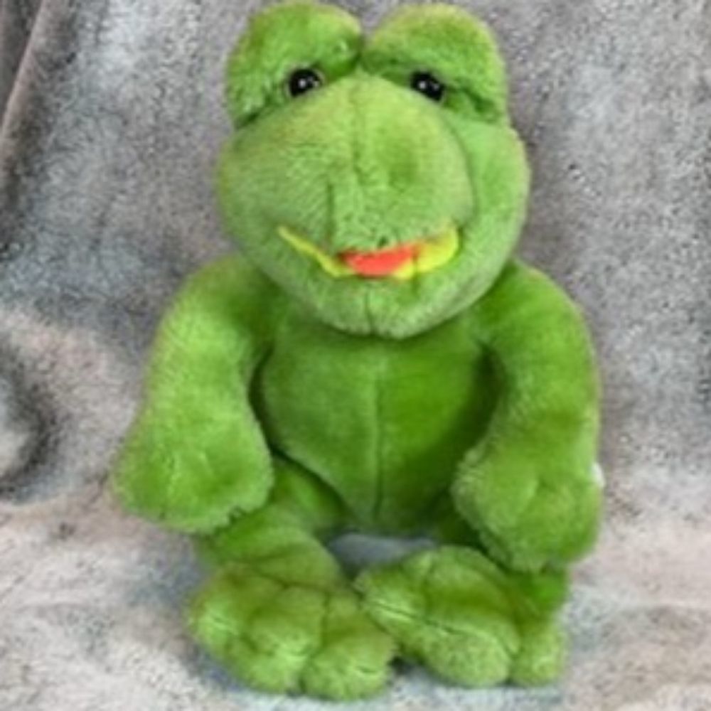Vintage Green Frog 1998 Liberty Toy.